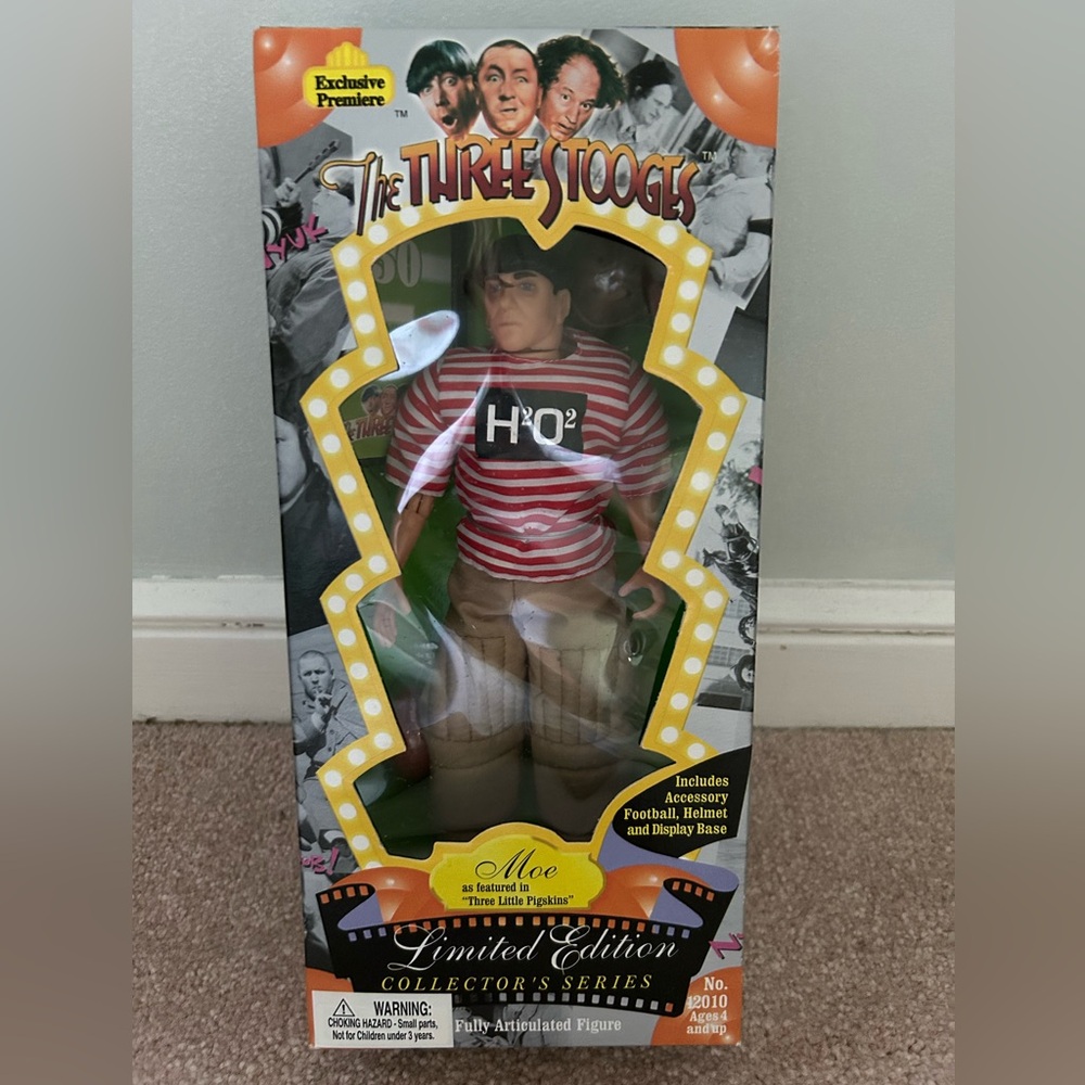 The Three Stooges Moe Collectible Figure